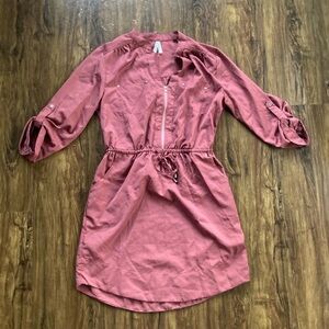 Live 4 Truth Dusty Rose Long Sleeve Dress